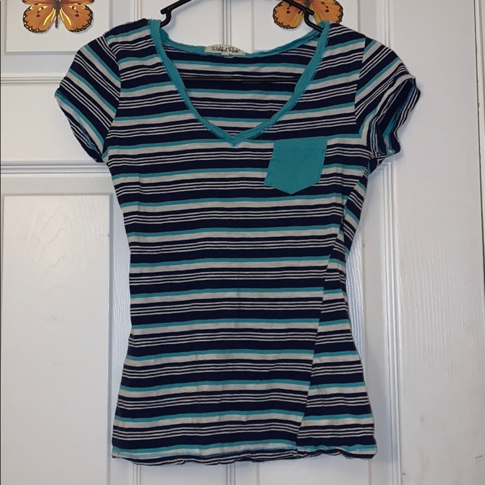BLUE STRIPPED SHIRT